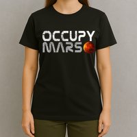 Occupy Mars Elon Musk SpaceX Project Gift Ideas Occupy Mars Trending T-Shirt