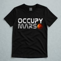 Occupy Mars Elon Musk SpaceX Project Gift Ideas Occupy Mars Trending T-Shirt