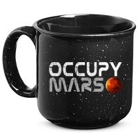 Occupy Mars Elon Musk SpaceX Project Gift Ideas Occupy Mars Trending 15oz Campfire Ceramic Mug