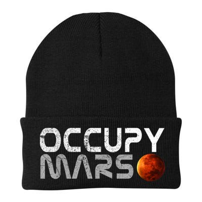 Occupy Mars Elon Musk SpaceX Project Gift Ideas Occupy Mars Trending Beanie
