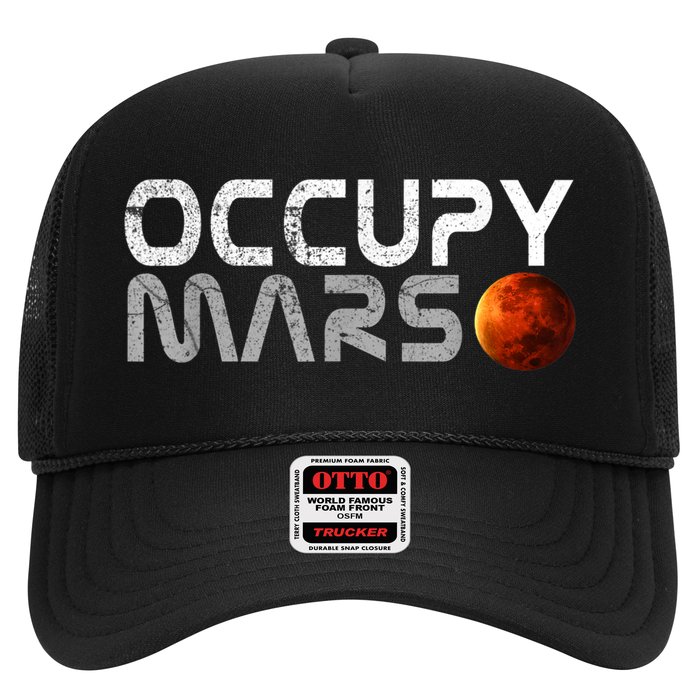Occupy Mars Elon Musk SpaceX Project Gift Ideas Occupy Mars Trending Trucker Hat