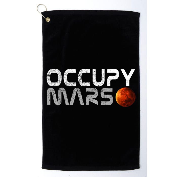 Occupy Mars Elon Musk SpaceX Project Gift Ideas Occupy Mars Trending Golf Towel