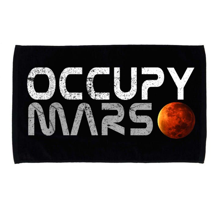 Occupy Mars Elon Musk SpaceX Project Gift Ideas Occupy Mars Trending Microfiber Hand Towel