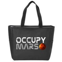Occupy Mars Elon Musk SpaceX Project Gift Ideas Occupy Mars Trending Zip Tote Bag