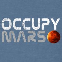 Occupy Mars Elon Musk SpaceX Project Gift Ideas Occupy Mars Trending Garment-Dyed Sweatshirt