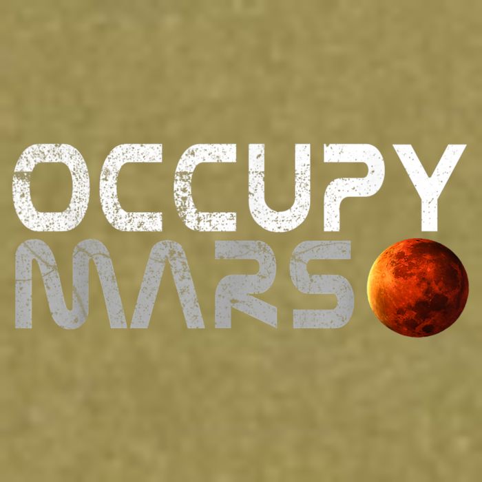 Occupy Mars Elon Musk SpaceX Project Gift Ideas Occupy Mars Trending Garment-Dyed Women's Muscle Tee