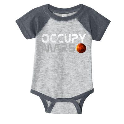 Occupy Mars Elon Musk SpaceX Project Gift Ideas Occupy Mars Trending Infant Baby Jersey Bodysuit