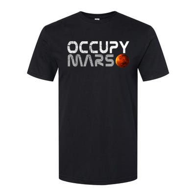 Occupy Mars Elon Musk SpaceX Project Gift Ideas Occupy Mars Trending Softstyle® CVC T-Shirt