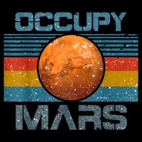 Occupy Mars Elon Musk SpaceX Project Gift Ideas Occupy Mars Trending Drawstring Bag
