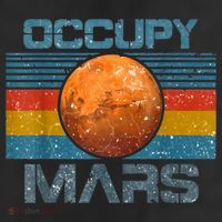 Occupy Mars Elon Musk SpaceX Project Gift Ideas Occupy Mars Trending 25L Jumbo Tote