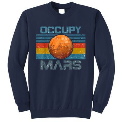 Occupy Mars Elon Musk SpaceX Project Gift Ideas Occupy Mars Trending Tall Sweatshirt