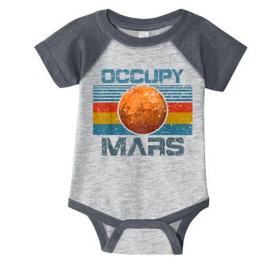 Occupy Mars Elon Musk SpaceX Project Gift Ideas Occupy Mars Trending Infant Baby Jersey Bodysuit