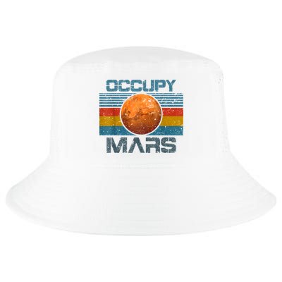 Occupy Mars Elon Musk SpaceX Project Gift Ideas Occupy Mars Trending Cool Comfort Performance Bucket Hat