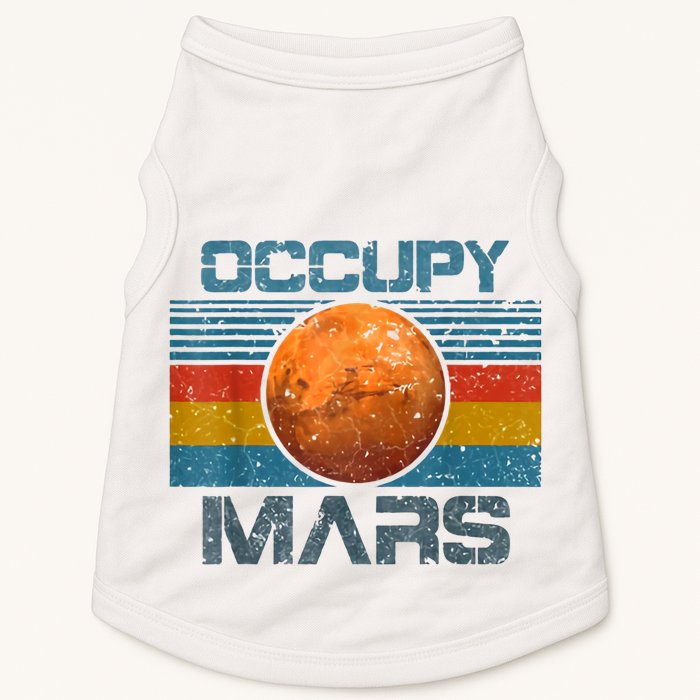 Occupy Mars Elon Musk SpaceX Project Gift Ideas Occupy Mars Trending Doggie Tank