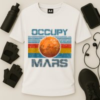 Occupy Mars Elon Musk SpaceX Project Gift Ideas Occupy Mars Trending Performance Shirt