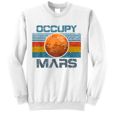 Occupy Mars Elon Musk SpaceX Project Gift Ideas Occupy Mars Trending Sweatshirt