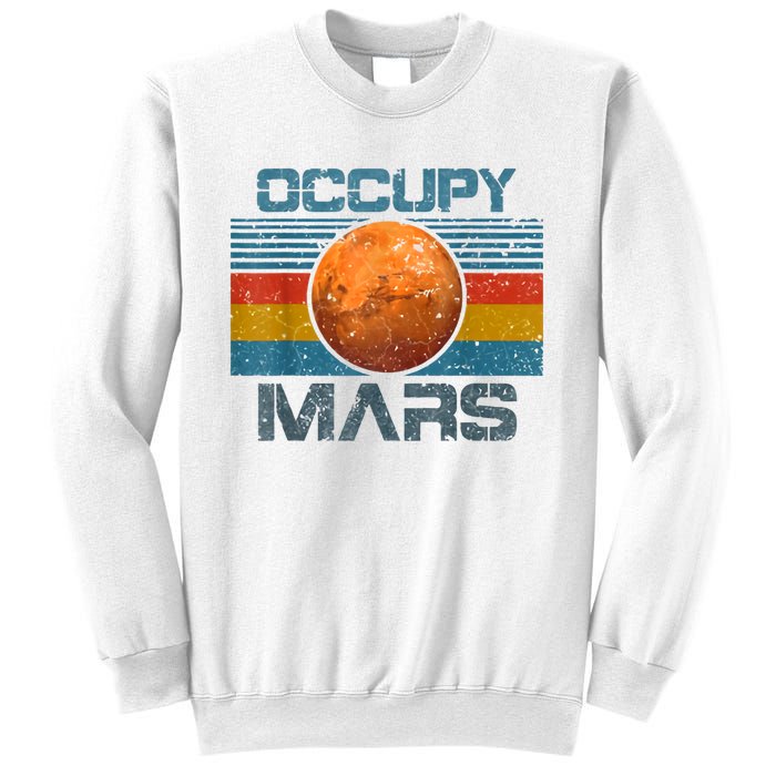 Occupy Mars Elon Musk SpaceX Project Gift Ideas Occupy Mars Trending Sweatshirt