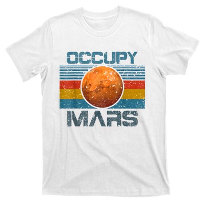 Occupy Mars Elon Musk SpaceX Project Gift Ideas Occupy Mars Trending T-Shirt