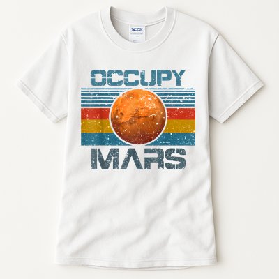 Occupy Mars Elon Musk SpaceX Project Gift Ideas Occupy Mars Trending Tall T-Shirt