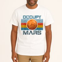 Occupy Mars Elon Musk SpaceX Project Gift Ideas Occupy Mars Trending Tall T-Shirt