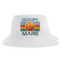 Occupy Mars Elon Musk SpaceX Project Gift Ideas Occupy Mars Trending Sustainable Bucket Hat