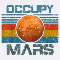 Occupy Mars Elon Musk SpaceX Project Gift Ideas Occupy Mars Trending Button