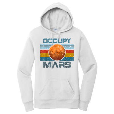 Occupy Mars Elon Musk SpaceX Project Gift Ideas Occupy Mars Trending Women's Pullover Hoodie