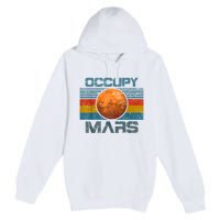 Occupy Mars Elon Musk SpaceX Project Gift Ideas Occupy Mars Trending Premium Pullover Hoodie