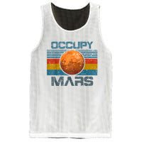 Occupy Mars Elon Musk SpaceX Project Gift Ideas Occupy Mars Trending Mesh Reversible Basketball Jersey Tank