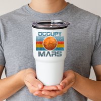 Occupy Mars Elon Musk SpaceX Project Gift Ideas Occupy Mars Trending Tumbler