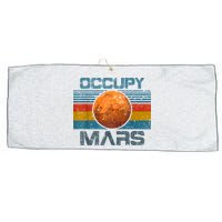 Occupy Mars Elon Musk SpaceX Project Gift Ideas Occupy Mars Trending Large Microfiber Waffle Golf Towel