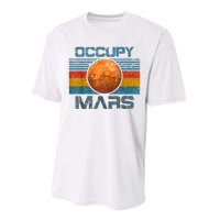 Occupy Mars Elon Musk SpaceX Project Gift Ideas Occupy Mars Trending Performance Sprint T-Shirt