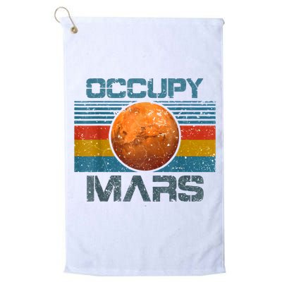 Occupy Mars Elon Musk SpaceX Project Gift Ideas Occupy Mars Trending Golf Towel