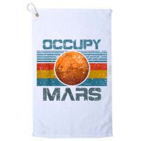 Occupy Mars Elon Musk SpaceX Project Gift Ideas Occupy Mars Trending Golf Towel