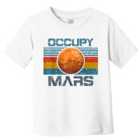 Occupy Mars Elon Musk SpaceX Project Gift Ideas Occupy Mars Trending Toddler T-Shirt