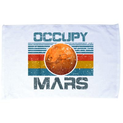 Occupy Mars Elon Musk SpaceX Project Gift Ideas Occupy Mars Trending Microfiber Hand Towel