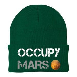 Occupy Mars Elon Musk SpaceX Project Gift Ideas Occupy Mars Trending Knit Cap Winter Beanie