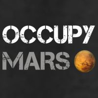 Occupy Mars Elon Musk SpaceX Project Gift Ideas Occupy Mars Trending 7 Panel Mesh Trucker Snapback Hat