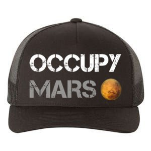 Occupy Mars Elon Musk SpaceX Project Gift Ideas Occupy Mars Trending Yupoong Adult 5-Panel Trucker Hat