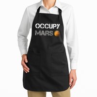 Occupy Mars Elon Musk SpaceX Project Gift Ideas Occupy Mars Trending Apron