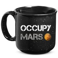 Occupy Mars Elon Musk SpaceX Project Gift Ideas Occupy Mars Trending 15oz Campfire Ceramic Mug
