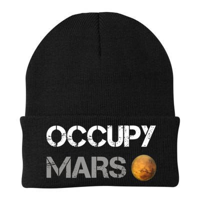 Occupy Mars Elon Musk SpaceX Project Gift Ideas Occupy Mars Trending Beanie