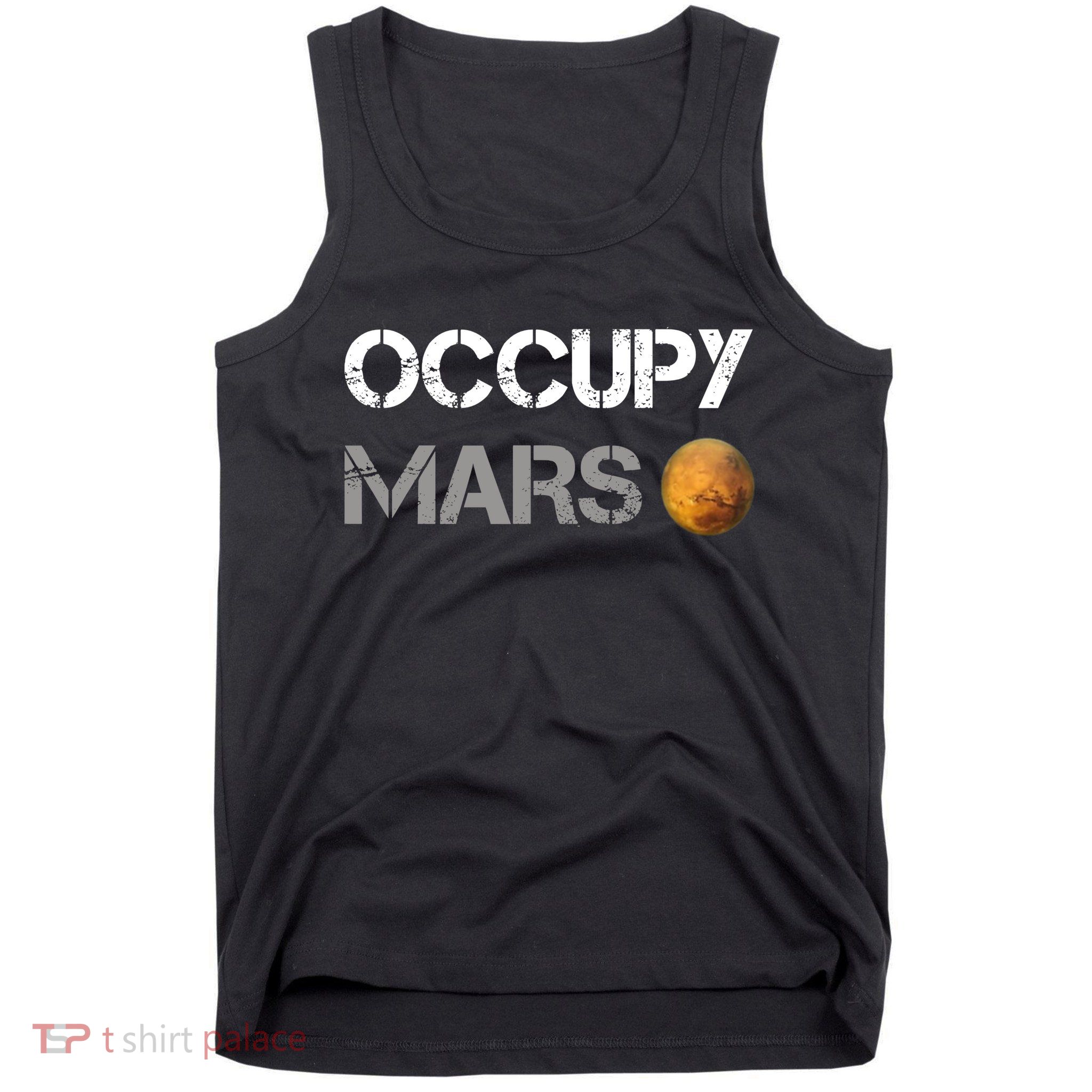 Occupy Mars Elon Musk SpaceX Project Gift Ideas Occupy Mars Trending Tank Top