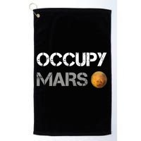 Occupy Mars Elon Musk SpaceX Project Gift Ideas Occupy Mars Trending Golf Towel
