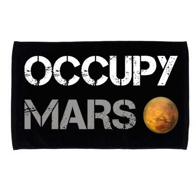 Occupy Mars Elon Musk SpaceX Project Gift Ideas Occupy Mars Trending Microfiber Hand Towel
