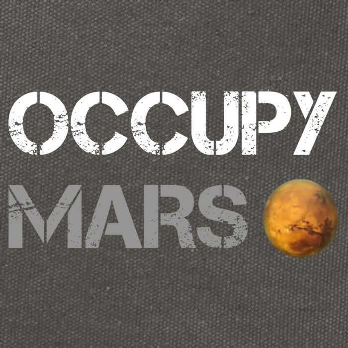 Occupy Mars Elon Musk SpaceX Project Gift Ideas Occupy Mars Trending Cotton Canvas Backpack
