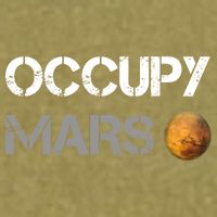 Occupy Mars Elon Musk SpaceX Project Gift Ideas Occupy Mars Trending Garment-Dyed Women's Muscle Tee