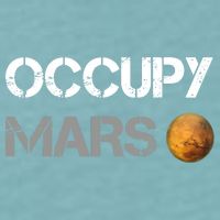 Occupy Mars Elon Musk SpaceX Project Gift Ideas Occupy Mars Trending Sueded Cloud Jersey T-Shirt