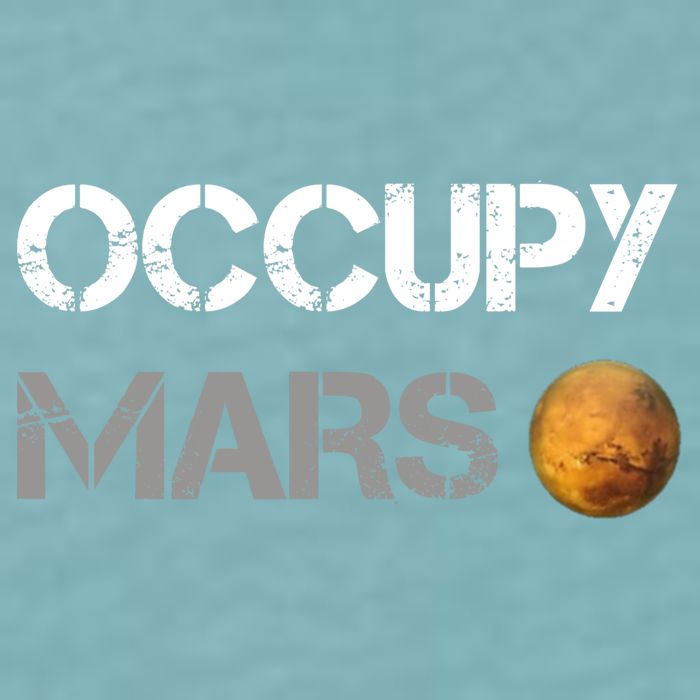 Occupy Mars Elon Musk SpaceX Project Gift Ideas Occupy Mars Trending Sueded Cloud Jersey T-Shirt