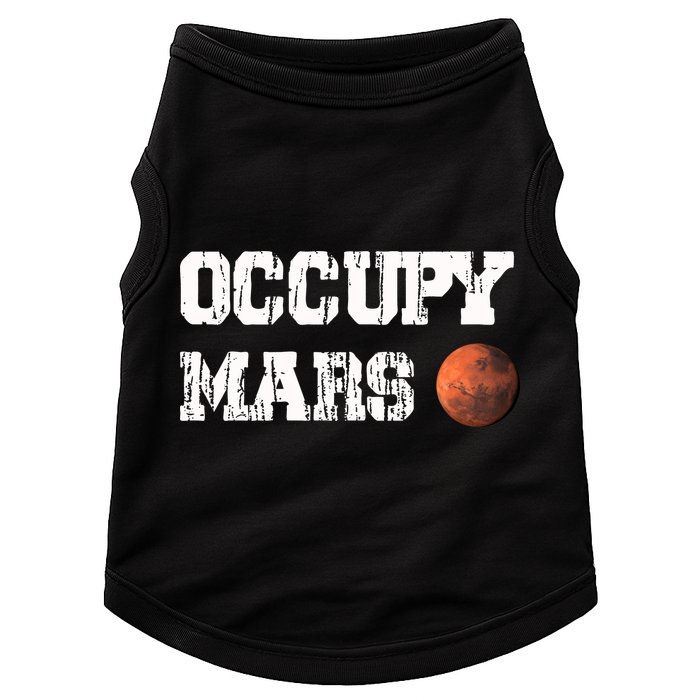 Occupy Mars Elon Musk SpaceX Project Gift Ideas Occupy Mars Trending Doggie Tank